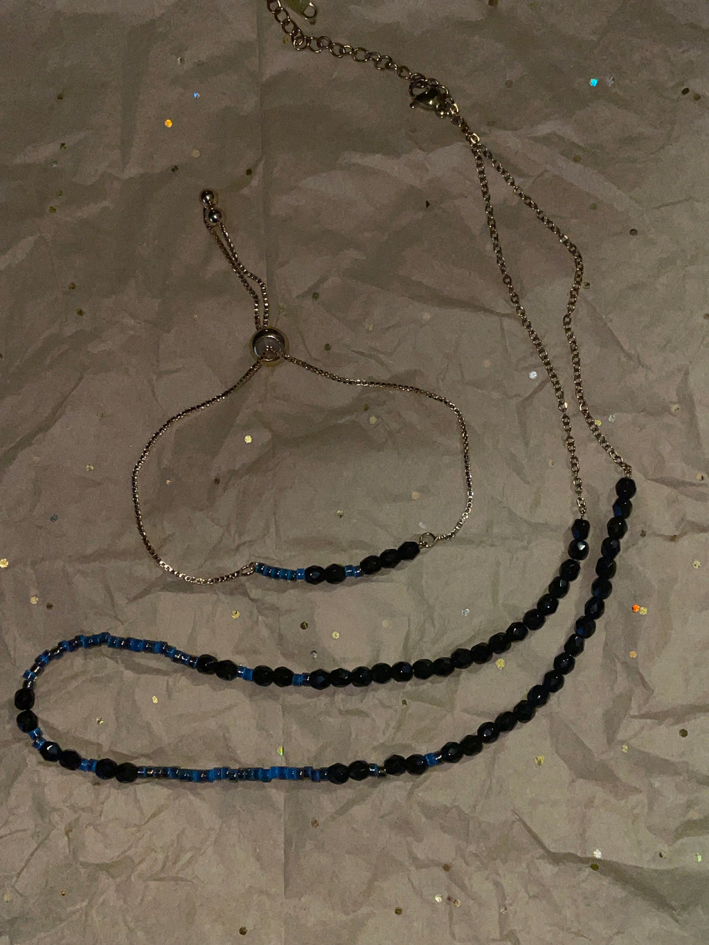 Parure collier et bracelet