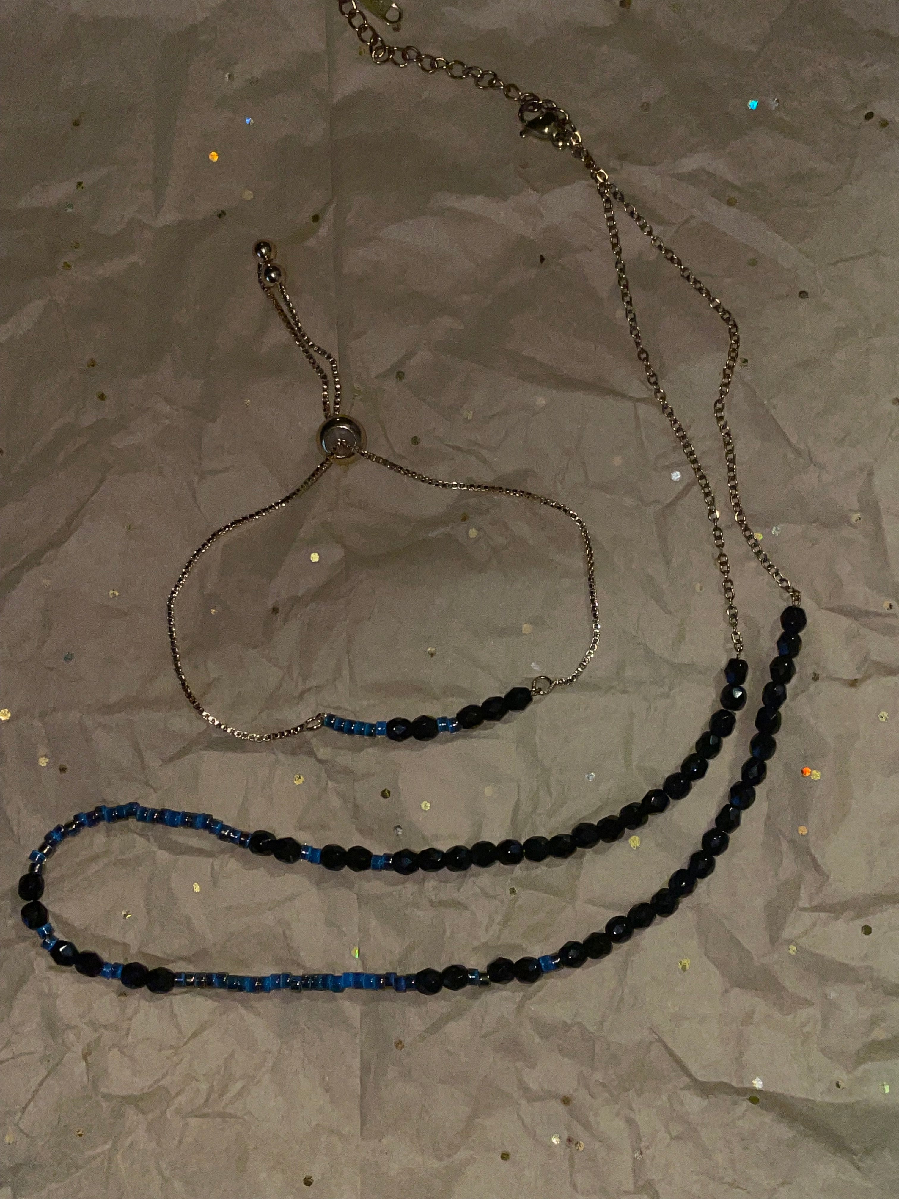 Parure collier et bracelet