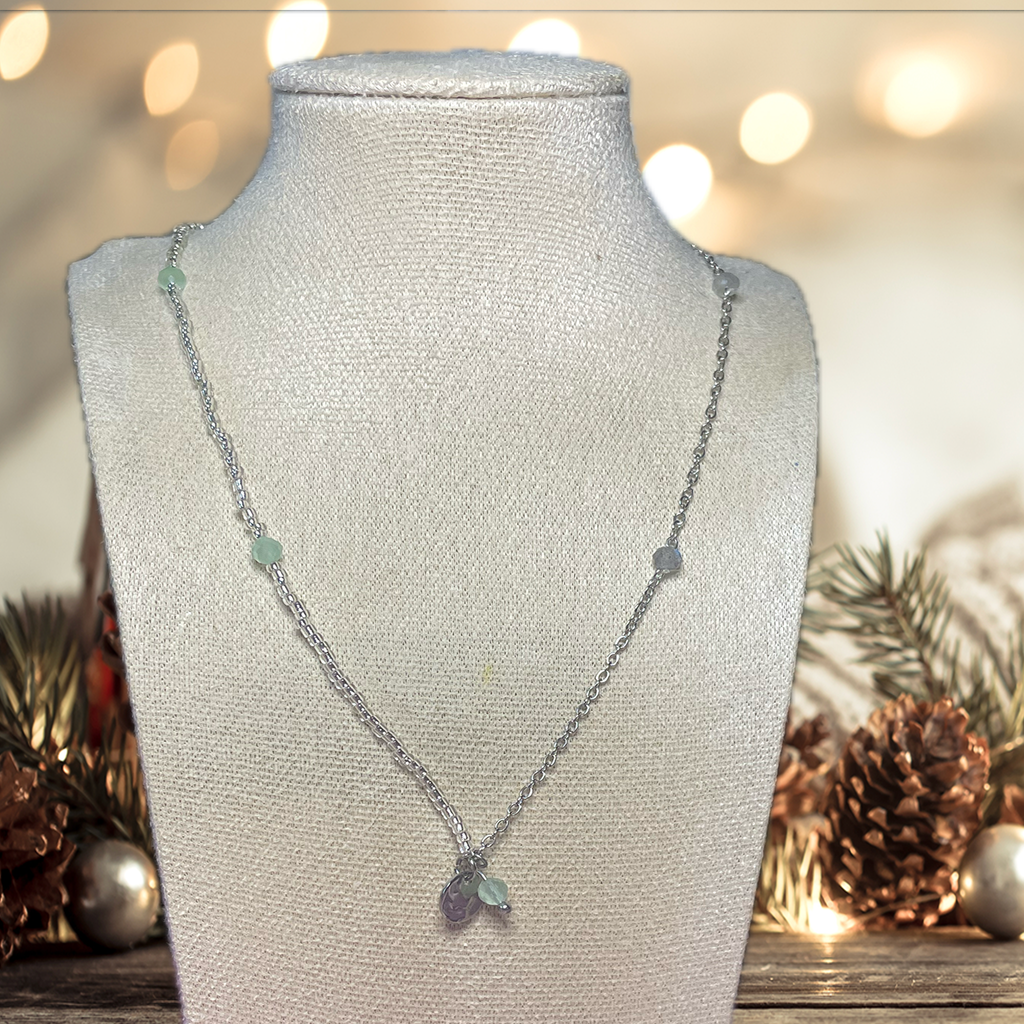 Collier inoxydable femme